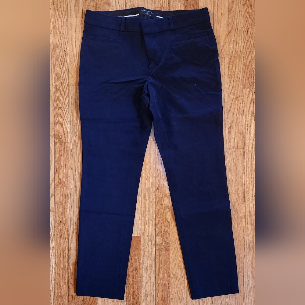 Banana Republic Dark Blue Cropped Pants